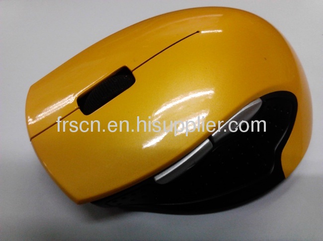 ergonomic wireless mouse with forward key and backward keys 