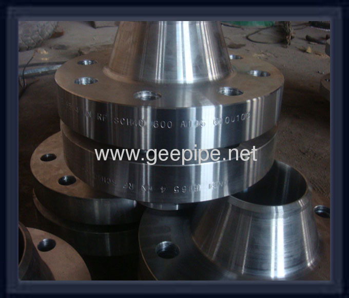 ASME B 16.5 high pressure welded neck flange 