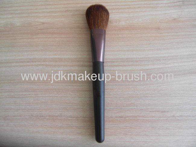 2013 The Best Goat Hair Cosmetic Blush Brush with Matt Brown Handle