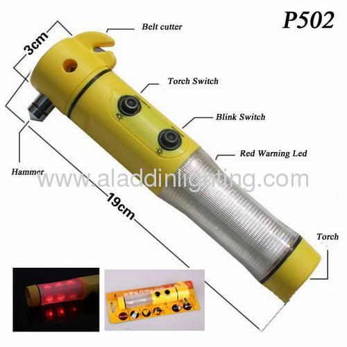 4IN1 Car emergency Hammer Torch