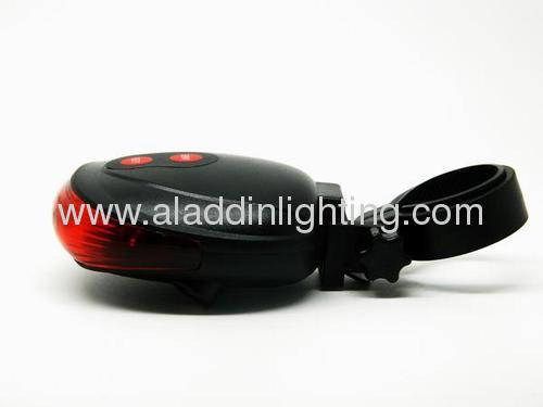 Laser bicycle light tail bike light