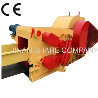 Drum type wood chipper with CE