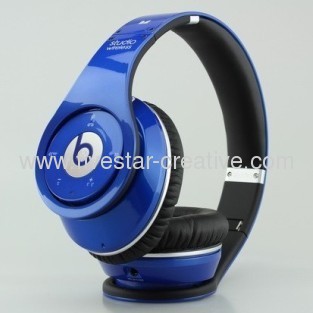 Beats by Dr.Dre Studio Wireless HD Bluetooth Headphones Blue