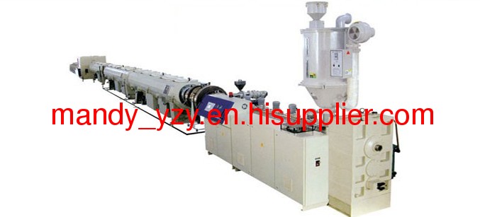HDPE pipe making machine