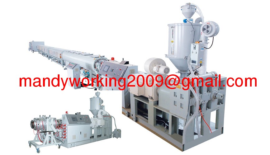 HDPE pipe making machinery