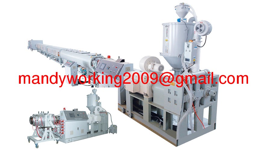 HDPE pipe manufacturing line