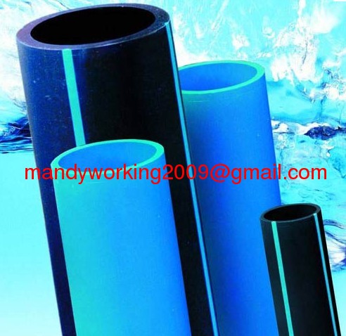 HDPE plastic pipe machine