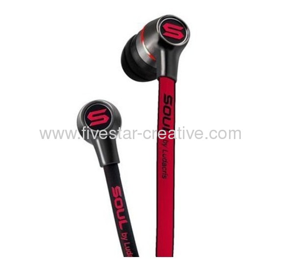 Soul by Ludacris SL49 In-Ear Headphones In RED