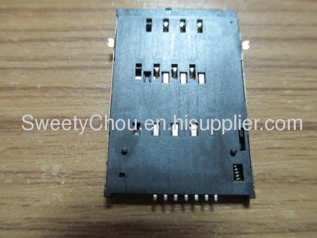 2013 Lastest & High Quality SIM Card Connector Clamshell1.8