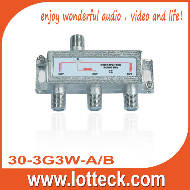 LOTTECK 30-3G3W-A/B SAT 3-WAY-SPLITTER