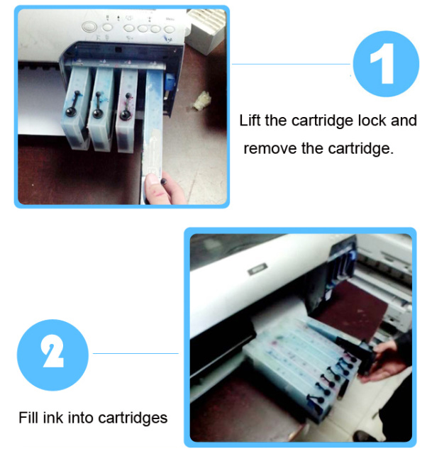 Epson Stylus Pro 4880 Refilling Cartridge 8pcs/set