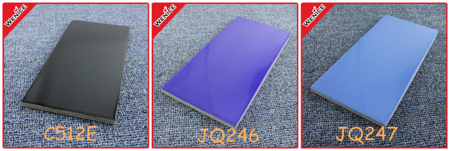 Water-proof blue glazed swimming pool tile