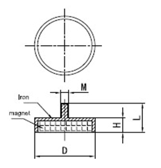 Permanent Nedymium Cup Magnet