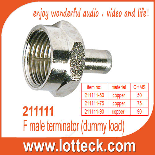 F male terminator (dummy load) 