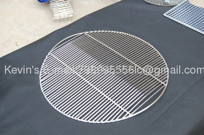 round bended BBQ grill neting