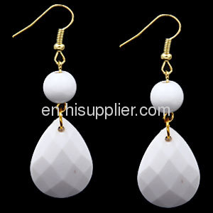 2013 Summer Cheap Wholesale Chinese Teardrop Bead Earrings