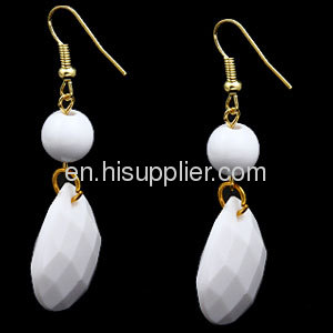 2013 Summer Cheap Wholesale Chinese Teardrop Bead Earrings