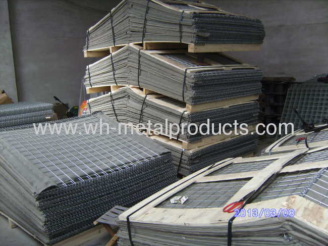 HESCO military protective barrier