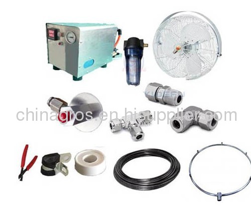 humidify system mist misting system cooler system fog system machine humidify project,mist project