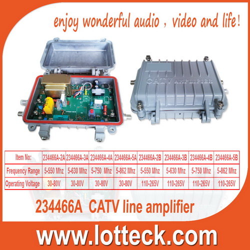 234466A CATV line amplifier