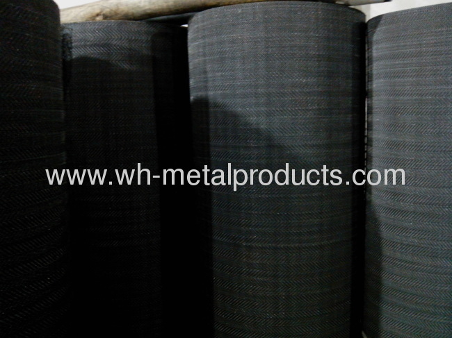 black steel wire cloth