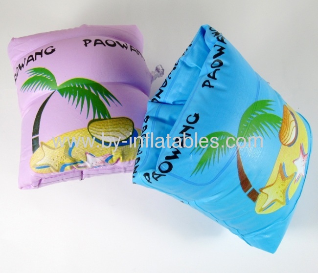 child pvc inflatable swim arm band