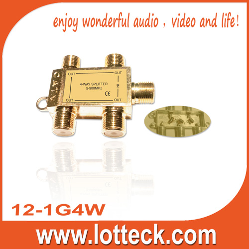 5-900 Mhz 4-way splitter