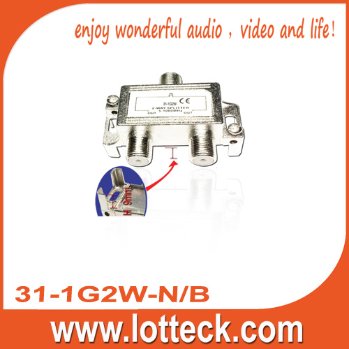 31-1G2W-N/B2- way splitter