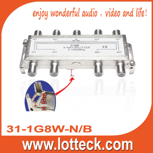 31-1G8W-N/B8- way splitter