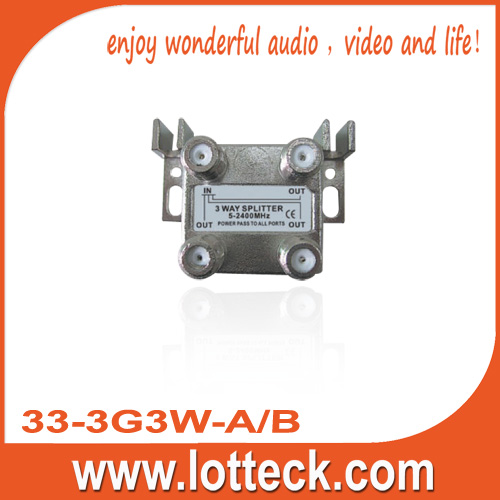 33-3G3W-A/B 3 way splitter