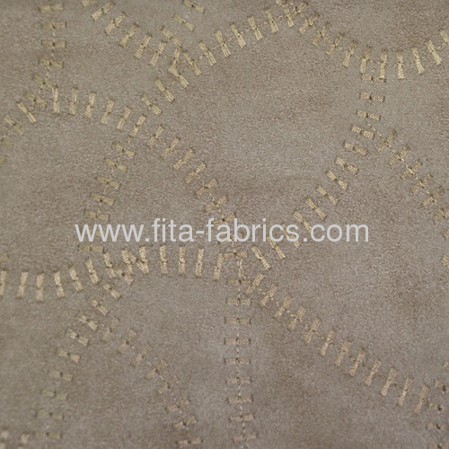 100%Polyester Jacquard Suede Fabric for sofa or chair or furniture or upholstery
