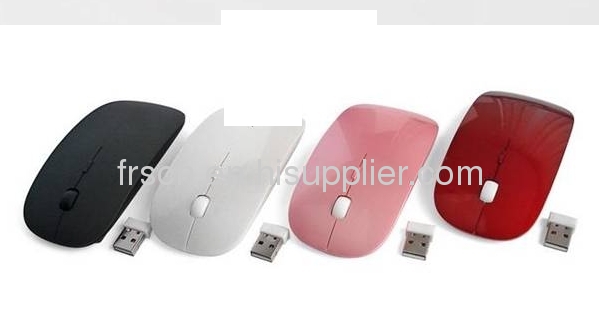 2.4g wireless slim mouse Super wireless thin mouse