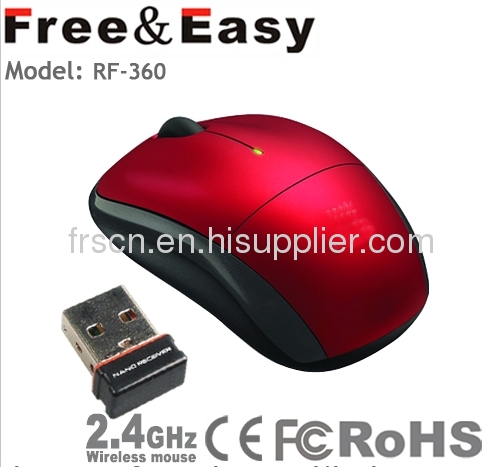 Chinese style optical wireless computer mouse for office users