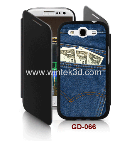 Samsung Galaxy Grand DUOS(i9082) 3d case with cover,pc case rubber coated,with leather cover 