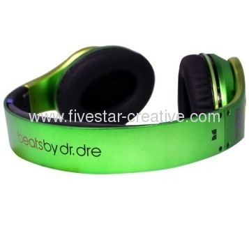 Monster Beats Studio Headphones Gradient Apple Green