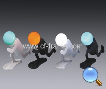 promotional little running men night lights 