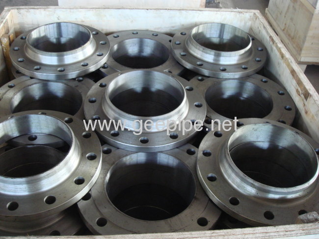 China carbon steel forgedwelding neck flange