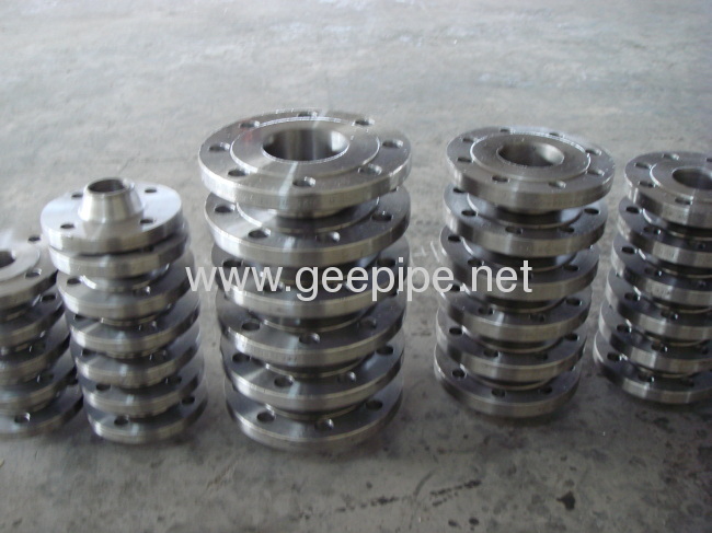 China carbon steel forgedwelding neck flange