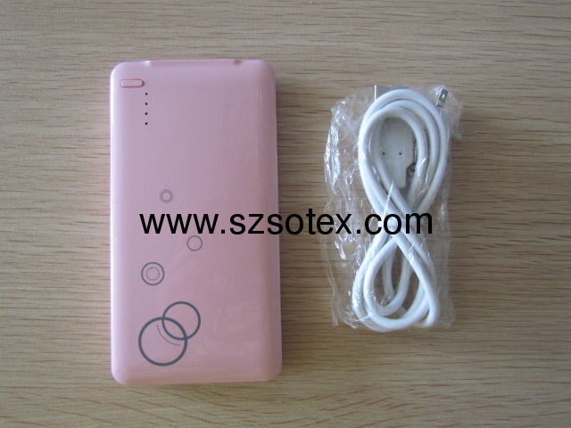 3600mAh portable power bank for mobile phone and devices