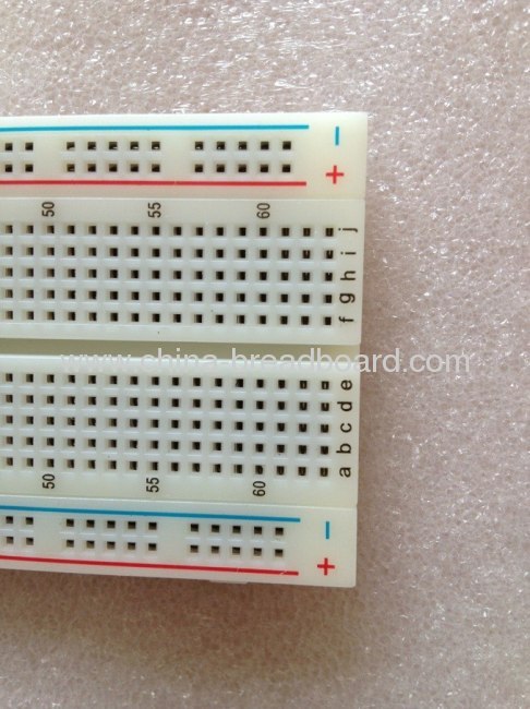 ZY-102 - - 830 points solderless breadboard