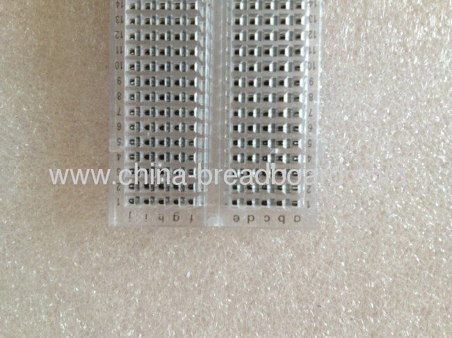 ZYJ-060 - - 300 points transparent solderless breadboard