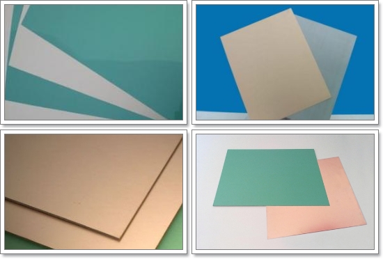 Aluminum based coppper clad laminate