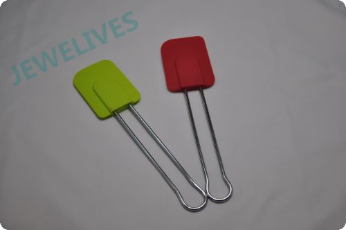 Silicone Baking tools Scraper with linehandle