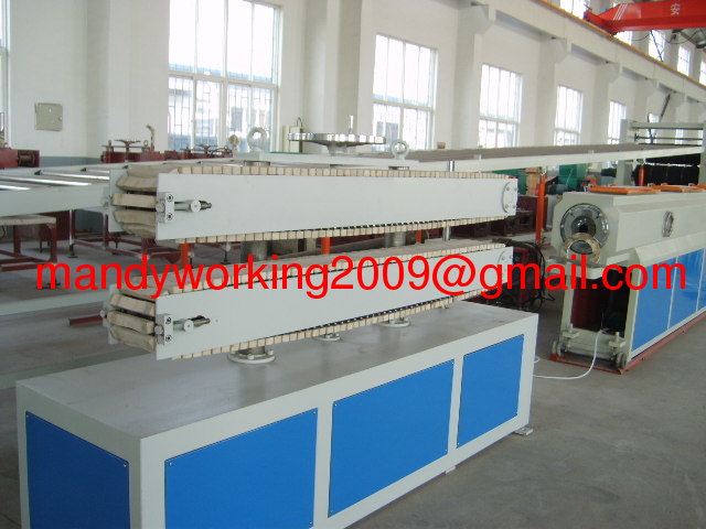 PVC pipe extrusion line