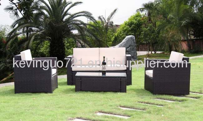 Outdoor Rattan Patio Garden Sofa Set