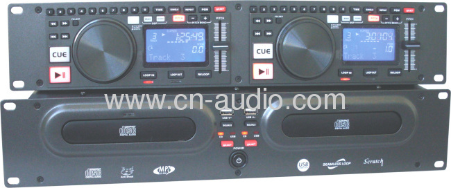 Professional DJ CD Player with USB / SD / MMC/Audio CD/CD-R& MP3 CDU-1600