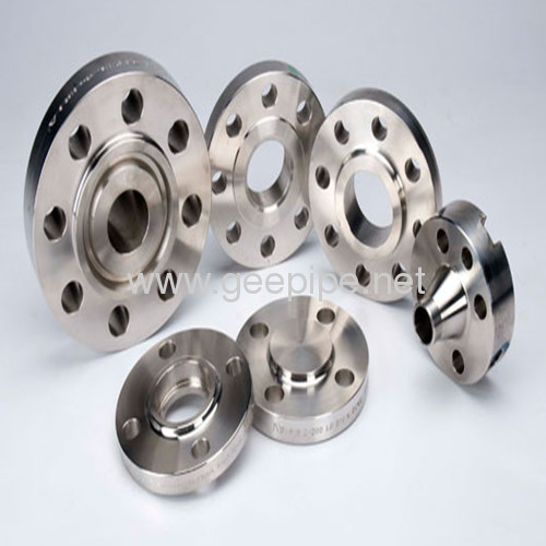 China ASME B16.5 alloy steel forged seamless flange