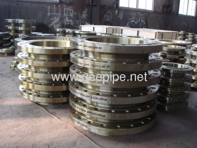 China ASME B16.5 alloy steel forged seamless flange