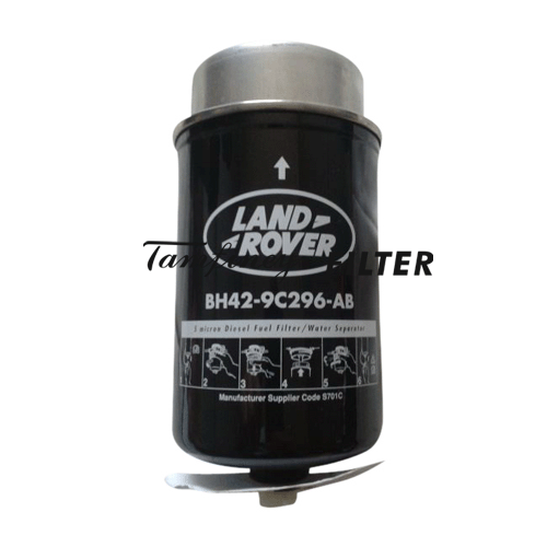 Land Rover fuel water separator assembly BH42-9C296-AB