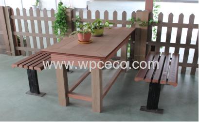 Timeproof courtyard wpc table&chair